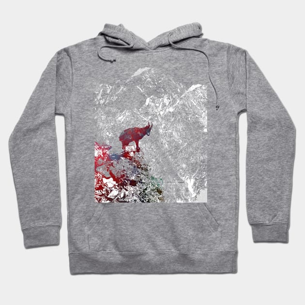 Alpine ibex Hoodie by JBJart